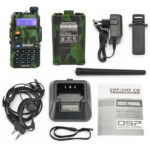 Baofeng UV-5R Radio Military (VHF,UHF) - Zelená - obrazek 2
