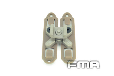 FMA MOLLE Holder WEAPONLINK with Weapon RIS Adapter - Tan - obrazek 2