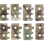 FMA FTM RIS Rail Segment Cover Set, 8 Pieces - MC