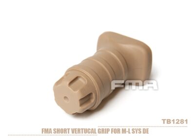 FMA Short Vertical STUBBY Grip for M-LOK - Tan - obrazek 5
