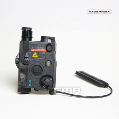 Alternative view of FMA AN/PEQ15 LA5-C ATPIAL Version (IR Flashlight, Red / IR Laser) - Black
