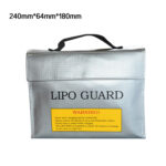Safety Bag 65x180x240mm for Li-pol battery - obrazek 3