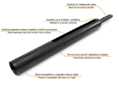 Steel cylinder for Marui AWS L96 - obrazek 5