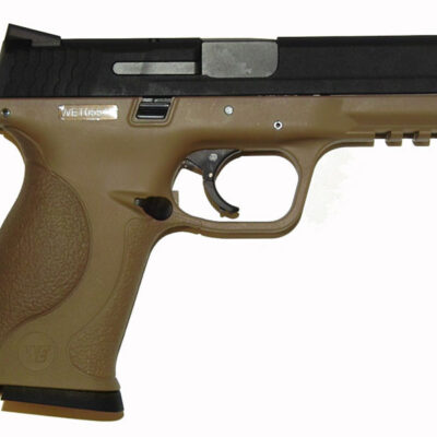 Alternative view of WE GBB Pistol MP9 Big Bird - Tan