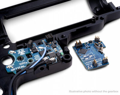 JeffTron LEVIATHAN V2 Optical (Front Wired)  plus  CNC SPEED Trigger - Black - obrazek 4