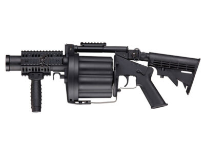 ICS AGX-GLM 6-Round Grenade Launcher – Black