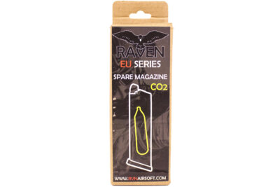 RAVEN 24 BBs CO2 Magazine for EU17/EU18 GBB - Black - obrazek 2