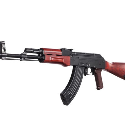 TM Gas Rifle AKM GBBR - Black/Wood Imitation