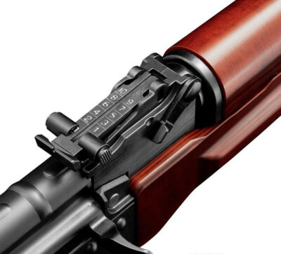 TM Gas Rifle AKM GBBR - Black/Wood Imitation - obrazek 4