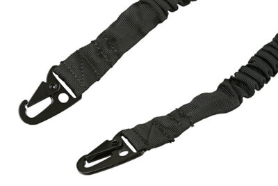 Tactical  1-point bungee sling, black - obrazek 3