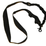 WST Tactical 1-Point Sling with Carabiner – Black