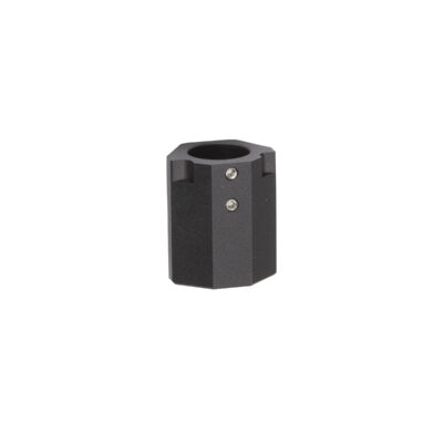 Alternative view of ASG CNC Aluminium Compensator for P-09 OR - Black