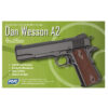 ASG Dan Wesson A2 GBB CO2 Pistol - Black OD-A-WG0019 asgbox.pl