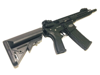 EPeS AR15 KeyMod short AEG - MAJOR - Black - obrazek 4