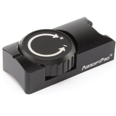 Alternative view of TDC Hop-Up adjuster for 30mm outer barrels