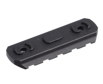 AA Metal RIS Rail for M-LOK, 5 Slots / 60 mm - Black - obrazek 2