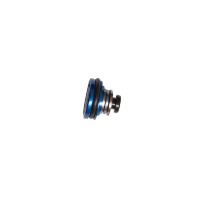 Alternative view of ASG ULTIMATE CNC Aluminum Piston Head with Bearing - Blue