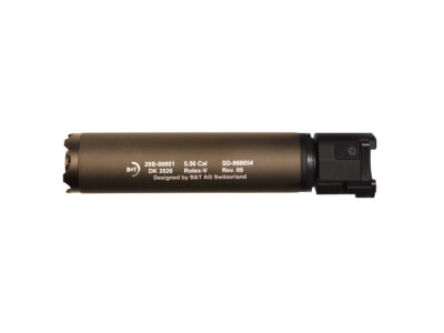 ASG QD Supressor B a T Rotex-V 197 x 39mm - Tan - obrazek 2