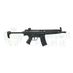 LCT HK53 A3 (LK-53A3) EBB Blowback Airsoft Rifle – Black - obrazek 2