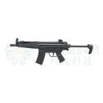 LCT HK53 A3 (LK-53A3) EBB Blowback Airsoft Rifle – Black