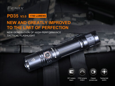 LED Flashlight Fenix PD35 V3.0 - obrazek 4