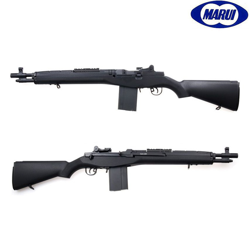 TM Electric AEG Rifle US M14 Socom - Black EM00107 asgbox.pl TM Electric AEG Rifle US M14 Socom - Black
