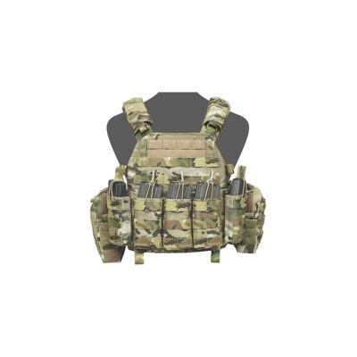 WAS DCS Elite Ops Plate Carrier, AR15 Open Pouches - MultiCam(R)