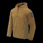 HELIKON RANGE HOODIE TopCool - Coyote/Adaptive Green