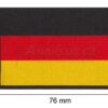 Germany Flag Patch - color, 7,6x5cm OD-A-CLWG022 asgbox.pl