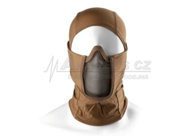 Mk.III Balaclava with Steel Half Face Mask ( TAN ) - obrazek 2