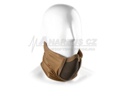 Mk.III Balaclava with Steel Half Face Mask ( TAN ) - obrazek 4