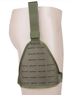 WST Tactical leg panel laser cut  - OD