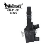 WST Universal Leg Holster TORNADO, Right-Handed – Black