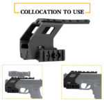 WST GB-49 Rail Base System for G-Series Pistols – Tan - obrazek 4