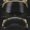 Tactical helmet outer suspension flip goggles - TAN OD-A-WOSP34-TAN asgbox.pl