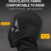 Shadow Balaclava with Steel Half Fighter Face Mask ( BK ) OD-A-WOSP42-BK asgbox.pl