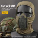 WST SHADOW Balaclava with Face Mask – Green