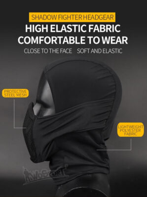 WST SHADOW Balaclava with Face Mask – Tan - obrazek 2
