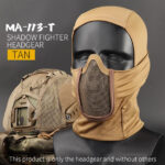 WST SHADOW Balaclava with Face Mask – Tan