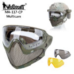 WST Pilot Steel Mesh Mask (3 Lenses) – MC