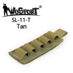 WST VELCRO 5-Round Shotgun Shell Holder – Tan