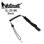 WST SL29 Pistol Safety Lanyard – Black