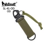 WST SL-41 Multifunctional Keychain with Safety Carabiner – Green