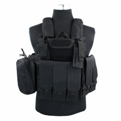 CIRAS MAR Tactical Vest 600D, Black