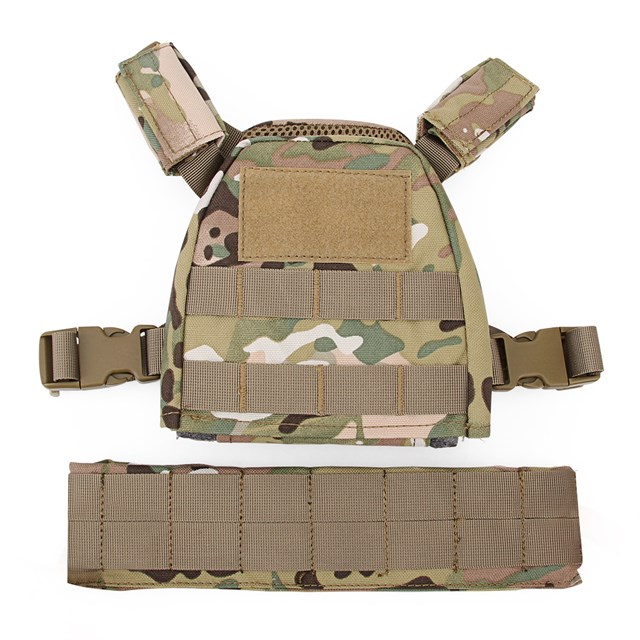 WST Children MOLLE Plate Carrier - Green OD-A-WOSP54-ODXS asgbox.pl WST Children MOLLE Plate Carrier - Green - obrazek 3