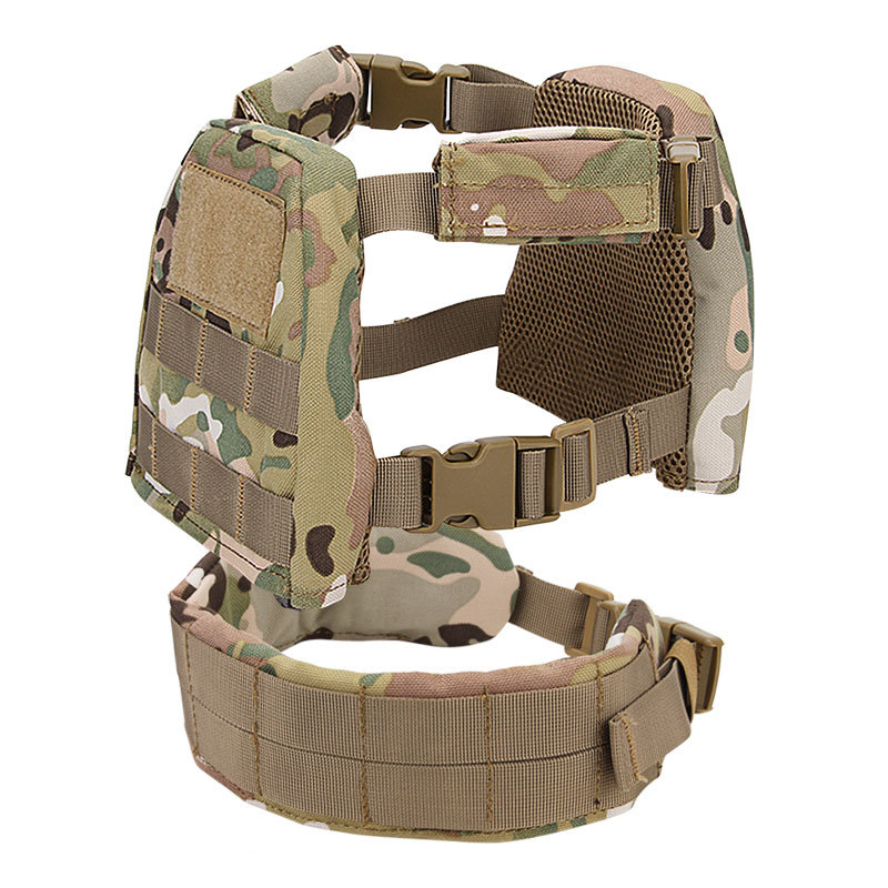 WST Children MOLLE Plate Carrier - Green OD-A-WOSP54-ODXS asgbox.pl WST Children MOLLE Plate Carrier - Green - obrazek 4