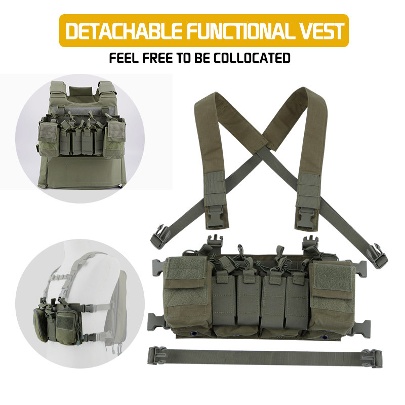 WST Tactical Chest Rig D3CRX - OD OD-A-WOSP56-OD asgbox.pl WST Tactical Chest Rig D3CRX - OD - obrazek 2