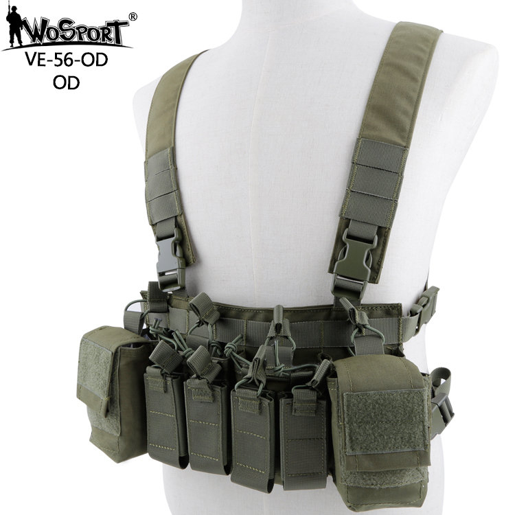 WST Tactical Chest Rig D3CRX - OD OD-A-WOSP56-OD asgbox.pl WST Tactical Chest Rig D3CRX - OD