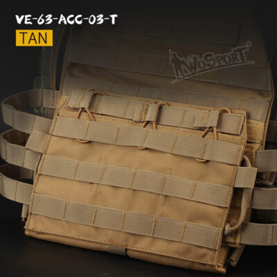 JPC vest 2.0 front accessory package standard triple package - TAN