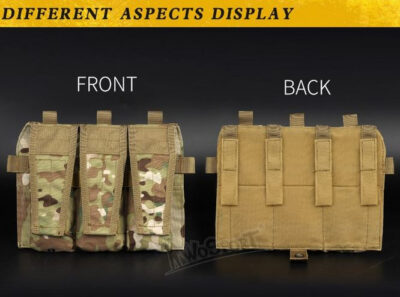 JPC vest 2.0 front accessory package 5.56 triple package - OD - obrazek 2